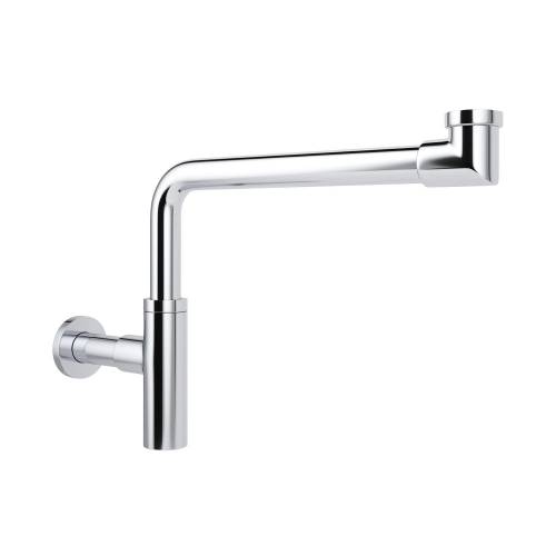 Сифон для раковины Wellsee Drainage System 182124000 (Ø 32 мм (1 1/4"); длина 328-358 мм; хром)