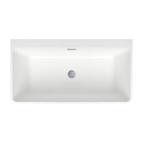 Отдельностоящая акриловая ванна Wellsee Graceful Pro 230901001, 140*74 см Набор 4 в 1: ванна 230901000, ножки, экран, слив-перелив хром 231916000.
