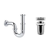 Сифон и выпуск Wellsee Drainage System 182102004 (состоит из 182102000, 182144000)