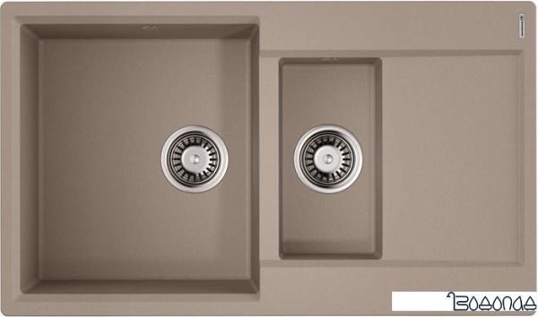 Кухонная мойка Omoikiri Daisen 86-2 SA (бежевый)