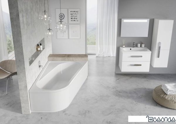 Ванна Ravak Chrome 170x105 правая