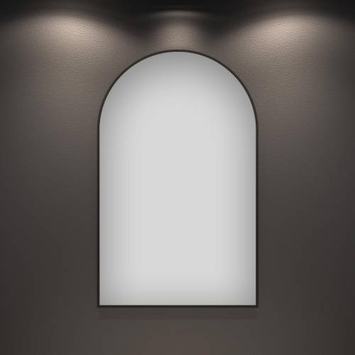 Арочное зеркало Wellsee 7 Rays' Spectrum 172201660 (40*70 см, черный контур)