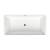 Отдельностоящая акриловая ванна Wellsee DeSire 231501001, 159,5*77 см Набор 4 в 1: ванн 231501000, ножки, экран, слив-перелив хром 231916000.