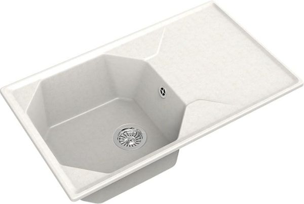 Кухонная мойка GranFest GF-U-840L (белый) Кухонная мойка GranFest GF-U-840L (белый)