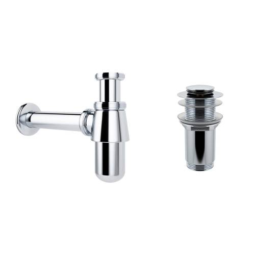 Сифон и донный клапан Wellsee Drainage System 182103002 (состоит из 182103000, 182134000)