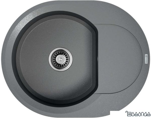 Кухонная мойка Omoikiri Sakaime 60E GR (leningrad grey)