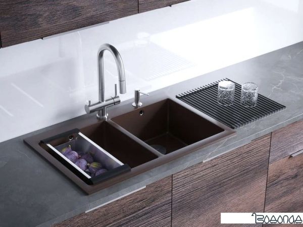 Кухонная мойка Omoikiri Bosen 80-2 WH (белый)