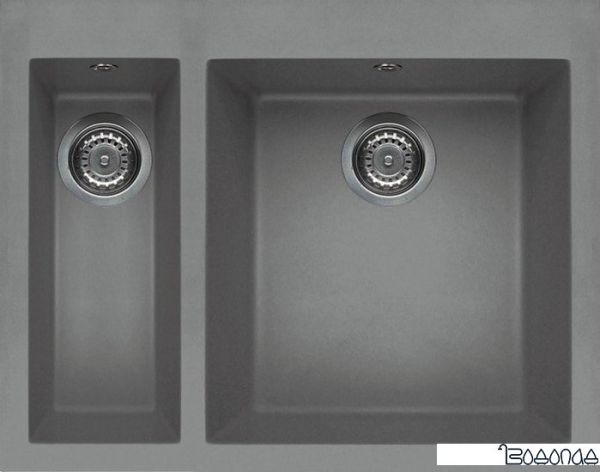 Кухонная мойка Elleci Quadra 150 Light Grey K97