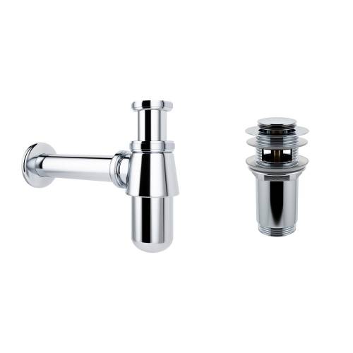 Сифон и донный клапан Wellsee Drainage System 182103001 (состоит из 182103000, 182129000)