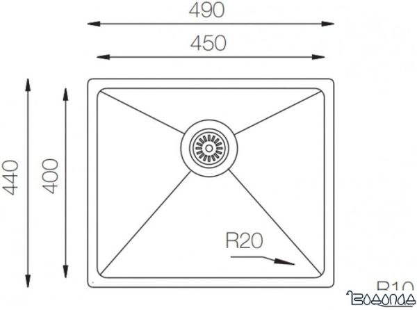 Кухонная мойка ZorG ZRE 5444