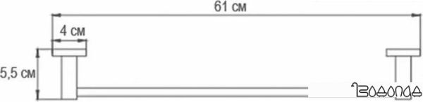 Держатель для полотенца Ekko E1501