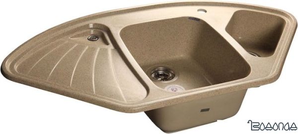 Кухонная мойка GranFest GF-C1040E (песочный) Кухонная мойка GranFest GF-C1040E (песочный)