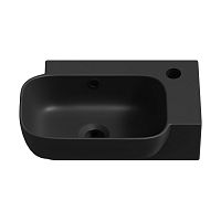 Настенная или накладная раковина Lavinia Boho Bathroom Sink 33311052, 40*24 (матовый черный)