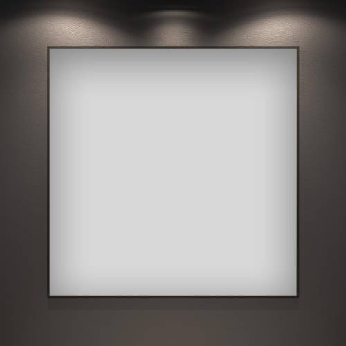 Квадратное зеркало Wellsee 7 Rays' Spectrum 172200320 (75*75 см, черный контур)