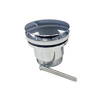 Донный клапан для для ванн без переливного отверстия и для ванн с интегр. переливом), Washbasin 3030.01 CR Click-Clack, хром, 08010044