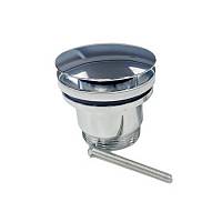 Донный клапан для для ванн без переливного отверстия и для ванн с интегр. переливом), Washbasin 3030.01 CR Click-Clack, хром, 08010044