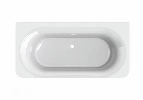 Ванна Astra-Form Прима 185x90 пустая, литой мрамор, белая глянцевая, 01010037