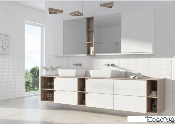 Мебель для ванных комнат Cersanit Шкаф для ванной Moduo 60 SB-SW-MOD60/Wh фото 3