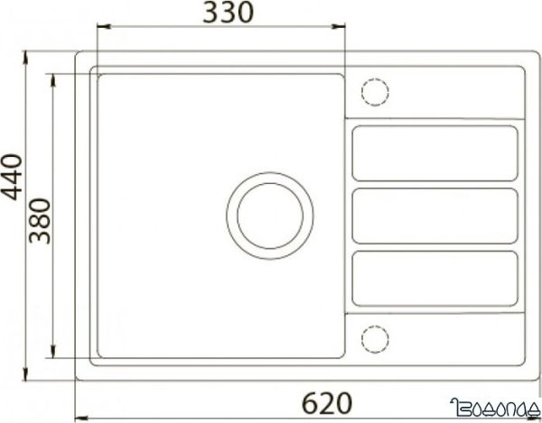 Кухонная мойка ZorG ECO 2 (песочный) Кухонная мойка ZorG ECO 2 (песочный)