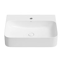 Настенная или накладная раковина Wellsee Clermont 302602000, 60*47 см (глянцевая белая)