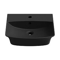 Настенная или накладная раковина Lavinia Boho Bathroom Sink 33311080, 45*40 (матовый черный)