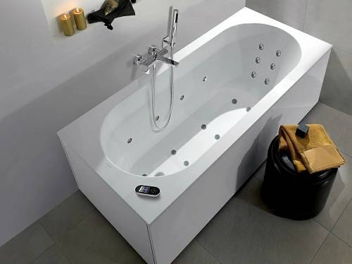 Квариловая ванна Villeroy & Boch Oberon UBQ180OBE2V-01 alpin