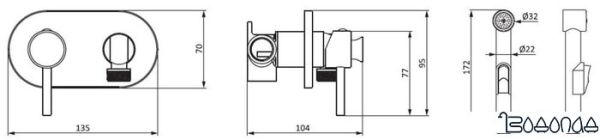 Смеситель Damixa Option 212000000