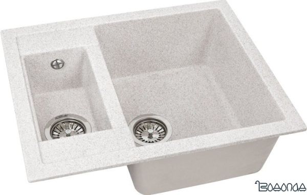 Кухонная мойка Gran-Stone GS-21 (310 светло-серый) Кухонная мойка Gran-Stone GS-21 (310 светло-серый)