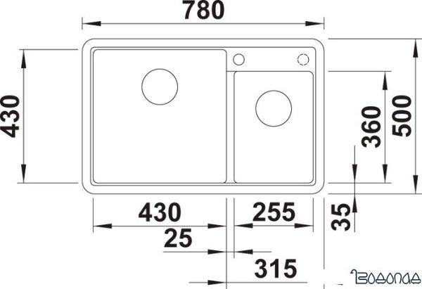 Кухонная мойка Blanco Legra 8 526229 (кофе) Кухонная мойка Blanco Legra 8 526229 (кофе)