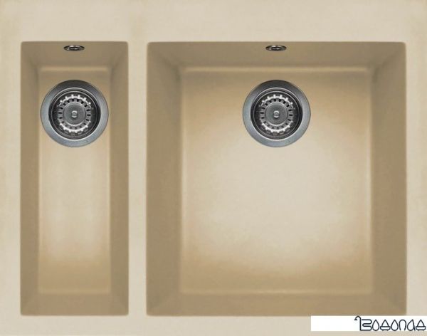 Кухонная мойка Elleci Quadra 150 Champagne K95