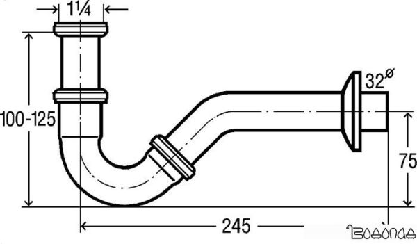 Сифон Viega 103781