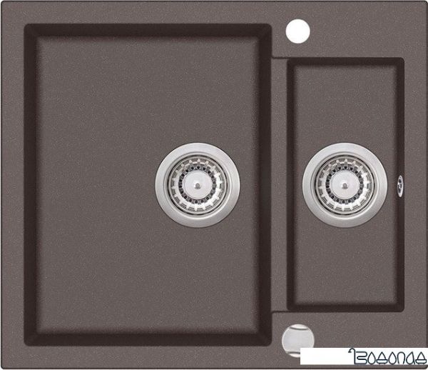 Кухонная мойка Aquasanita Tesa SQT150AW (cerrus 120)