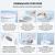 Подвесной унитаз Wellsee Éclatant RimFree 182615001