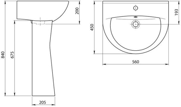 Пьедестал Santeri Воротынский 136017S0000B0 (белый) фото 4