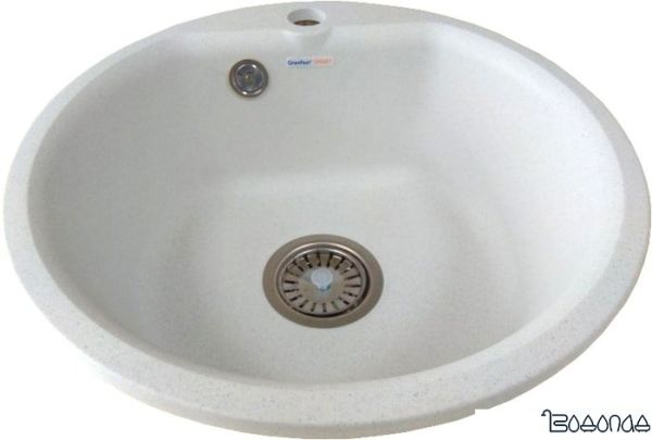 Кухонная мойка GranFest SMART GF-SM435 (белый) Кухонная мойка GranFest SMART GF-SM435 (белый)