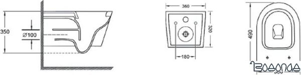 Унитаз TEKA Manacor 117320002 фото 4