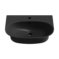 Настенная или накладная раковина Lavinia Boho Bathroom Sink 33311076, 55*43 (матовый черный)