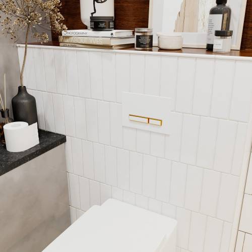 Инсталляция для унитаза комплект 5 в 1 Lavinia Boho Relfix 77020064: система инсталляции для подвесного унитаза, удлиненный комплект креплений, шумоизоляция, кнопка смыва, диспенсер