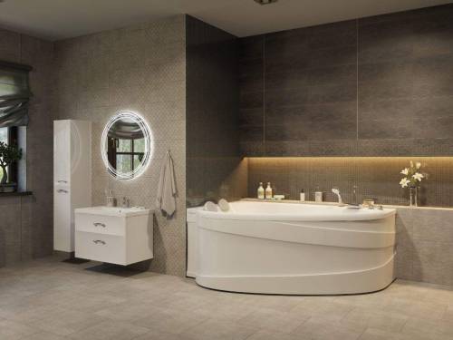 Ванна 1Marka Love 185*135 левая