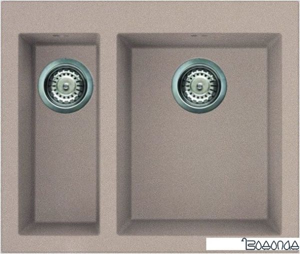 Кухонная мойка Elleci Quadra 150 Fango K43