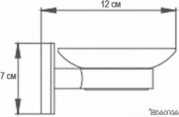 Мыльница Ekko E1902