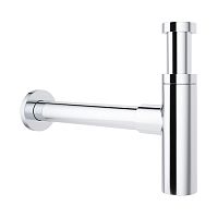 Сифон для раковины Wellsee Drainage System 182119000 (Ø 32 мм (1 1/4"); длина 346-371 мм; хром)