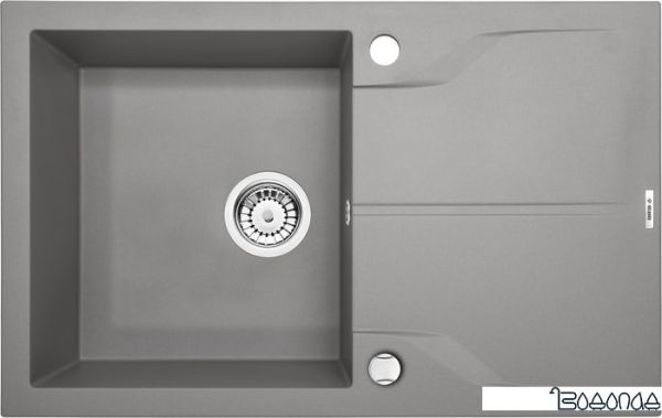 Кухонная мойка Deante Andante Flush ZQN S11F (серый металлик) Кухонная мойка Deante Andante Flush ZQN S11F (серый металлик)