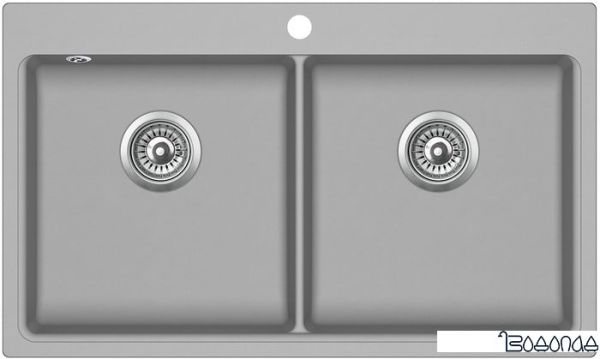 Кухонная мойка Aquasanita Magna SQM200AW (argent 220)