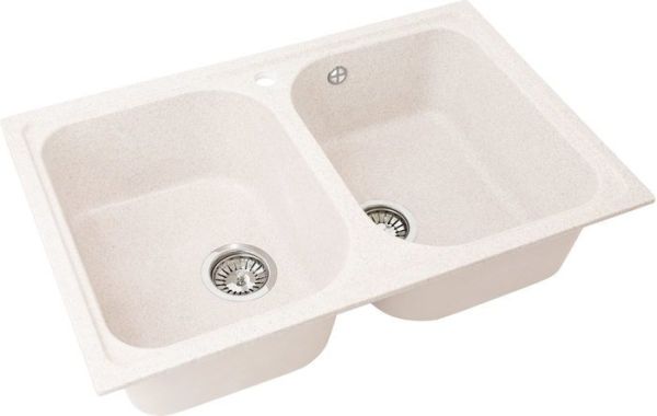 Кухонная мойка Gran-Stone GS-15 (331 белый)