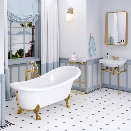 Ванна из искусственного камня Эдельвейс /Aqua de Marco, 170*78