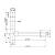 Сифон для раковины Wellsee Drainage System 182117000 (Ø 32 мм (1 1/4"); длина 346-371 мм; розовое золото)