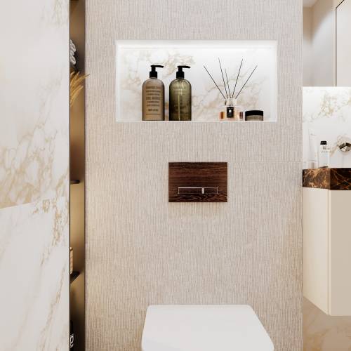 Инсталляция для унитаза комплект 5 в 1 Lavinia Boho Relfix 77010042: система инсталляции для подвесного унитаза, стандартный комплект креплений, шумоизоляция, кнопка смыва, диспенсер
