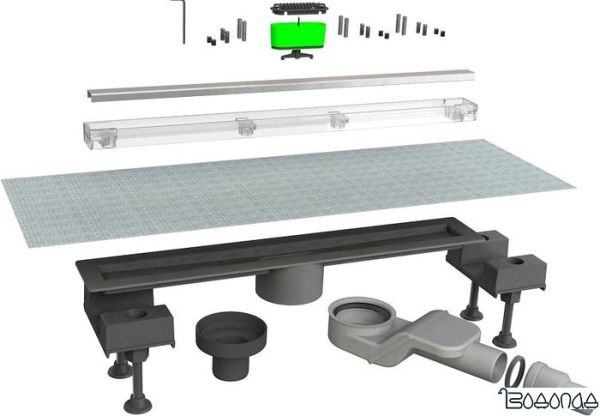 Трап/канал Bonomini L50 6825KX50S