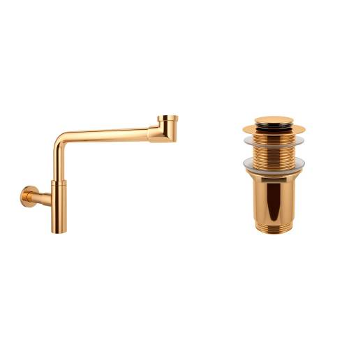 Сифон и донный клапан Wellsee Drainage System 182126002 (состоит из 182126000, 182136000)